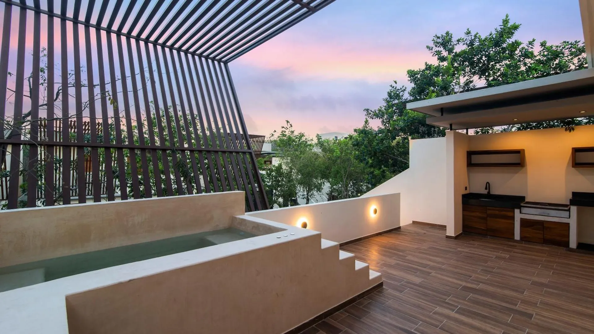 別荘 トゥルム La Veleta Getaway At Asana Leaf House Sleeps 12ヴィラ メキシコ